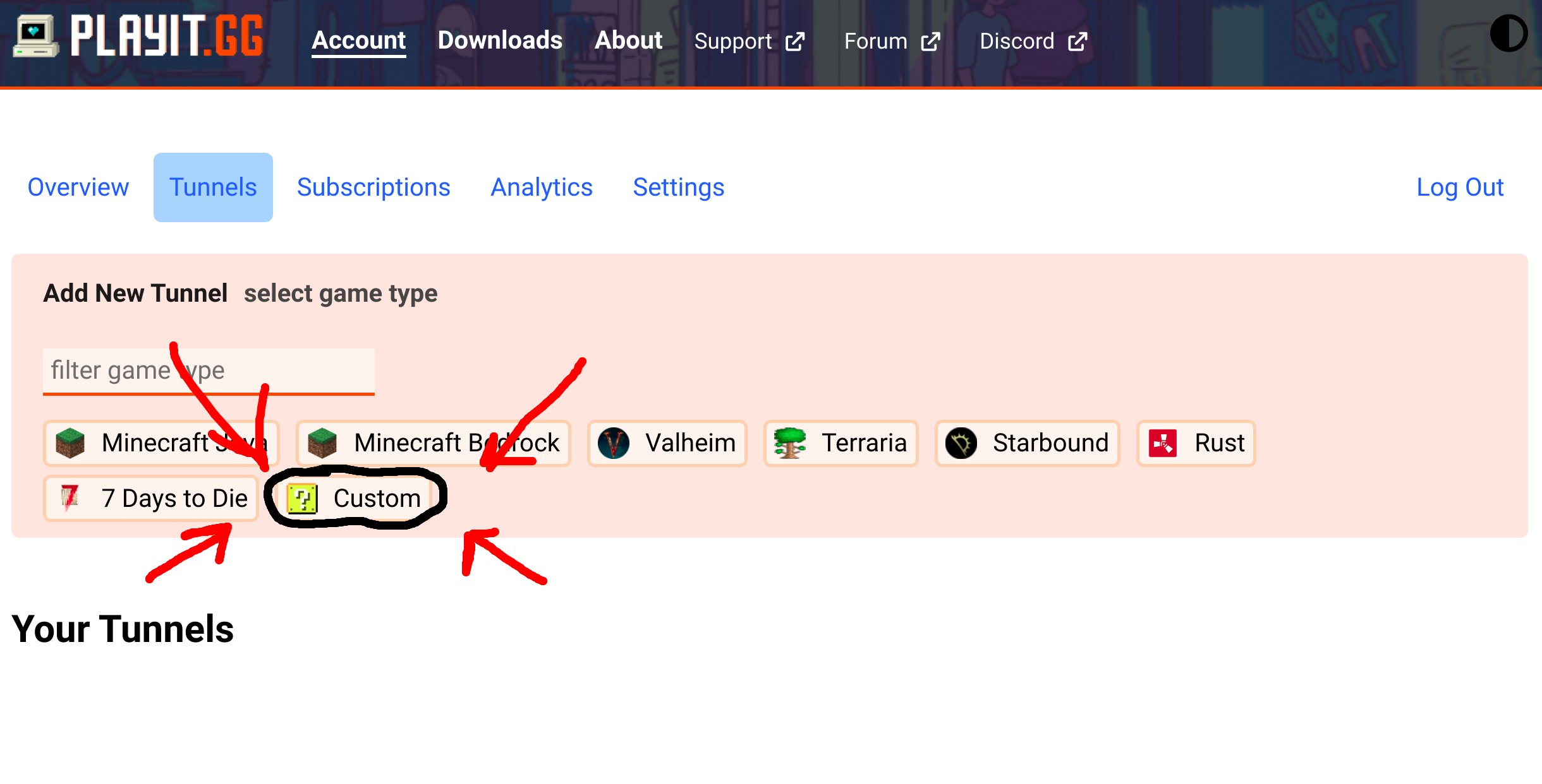 Downloads Page